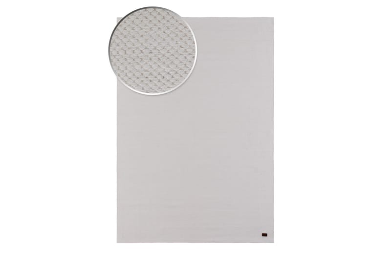 Puuvillamatto Hemsen 160x230 cm Valkoinen - Valkoinen - Kodintekstiilit & matot - Matto - Moderni matto - Puuvillamatto