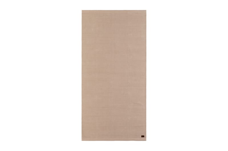 Puuvillamatto Hemsen 75x200 cm Vaalea Pellava - Vaalea Pellavanruskea - Kodintekstiilit & matot - Matto - Moderni matto - Puuvillamatto