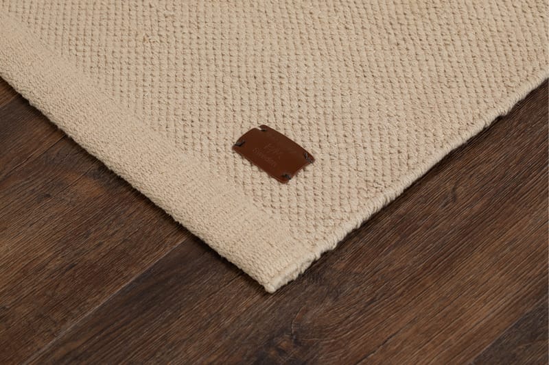 Puuvillamatto Hemsen 75x200 cm Vaalea Pellava - Vaalea Pellavanruskea - Kodintekstiilit & matot - Matto - Moderni matto - Puuvillamatto