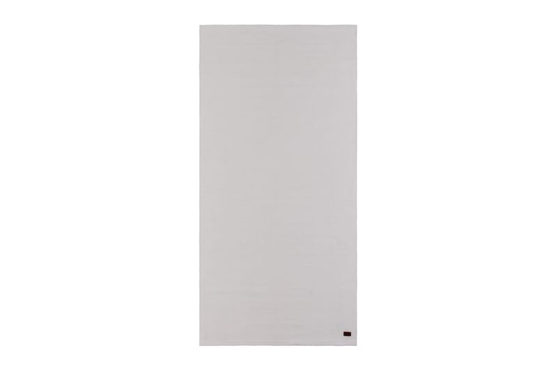 Puuvillamatto Hemsen 75x250 cm Valkoinen, Valkoinen