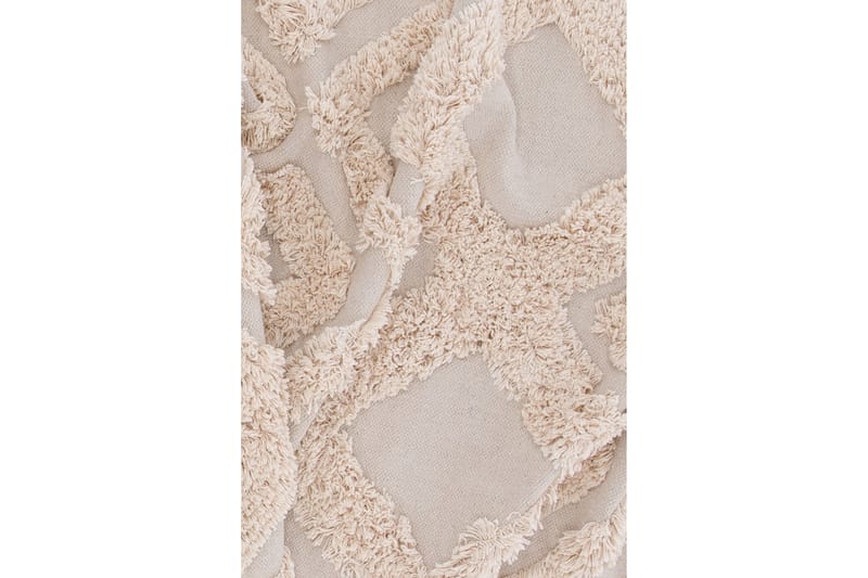 Puuvillamatto Hilma 250x80 cm - Luonnonvalkoinen - Kodintekstiilit & matot - Matto - Moderni matto - Puuvillamatto