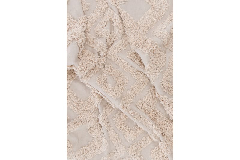 Puuvillamatto Hilma 300x200 cm - Luonnonvalkoinen - Kodintekstiilit & matot - Matto - Moderni matto - Puuvillamatto