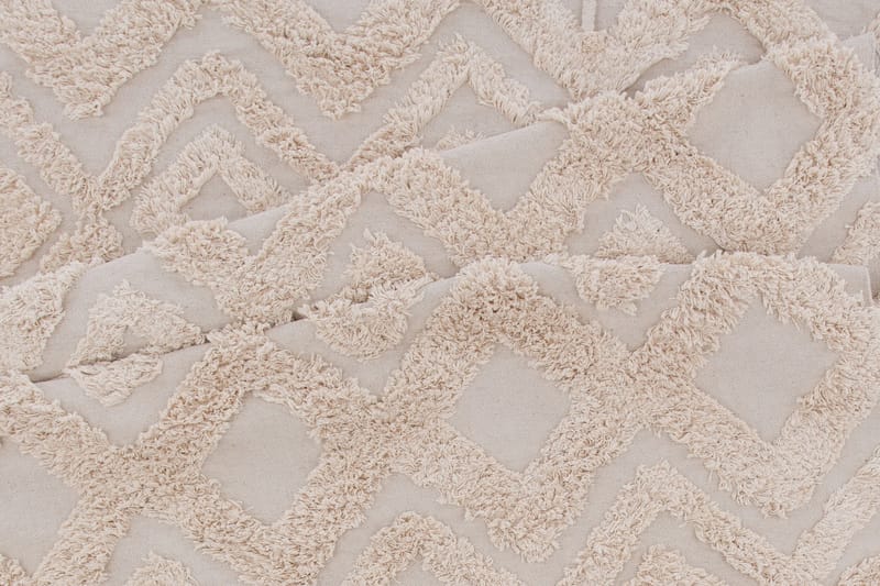 Puuvillamatto Hilma 300x200 cm - Luonnonvalkoinen - Kodintekstiilit & matot - Matto - Moderni matto - Puuvillamatto