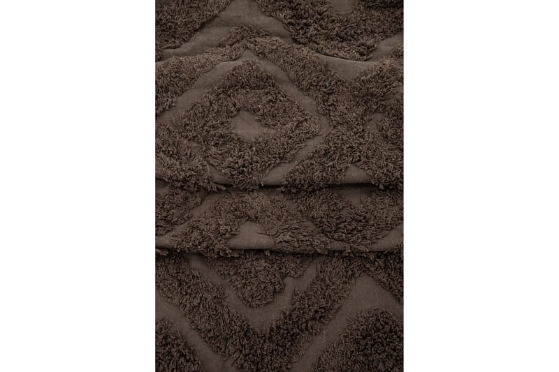 Puuvillamatto Hilma Suorakaide 250x350 cm - Ruskea - Kodintekstiilit & matot - Matto - Moderni matto - Puuvillamatto