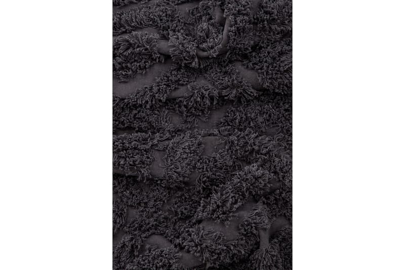Puuvillamatto Hilma Suorakaide 70x200 cm - Tummanharmaa - Kodintekstiilit & matot - Matto - Moderni matto - Puuvillamatto