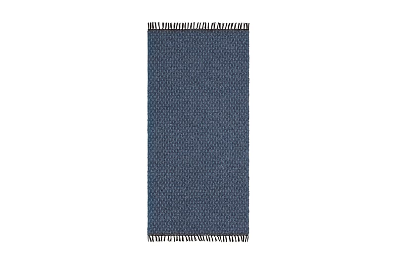 Puuvillamatto Julie 70x200 cm Sininen - Horredsmattan - Kodintekstiilit & matot - Matto - Moderni matto - Puuvillamatto