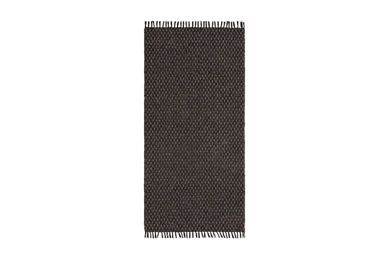 Puuvillamatto Julie 70x300 cm Musta - Horredsmattan - Kodintekstiilit & matot - Matto - Moderni matto - Puuvillamatto