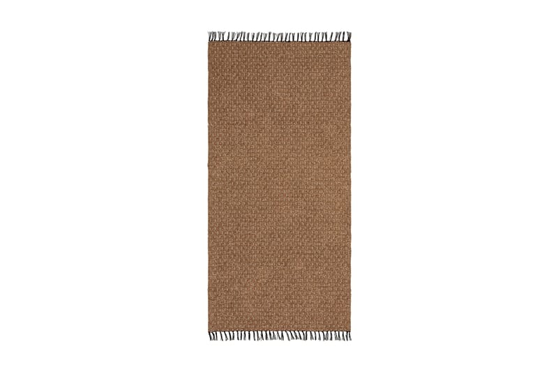 Puuvillamatto Julie 70x300 cm Vaaleanruskea - Horredsmattan - Kodintekstiilit & matot - Matto - Moderni matto - Puuvillamatto