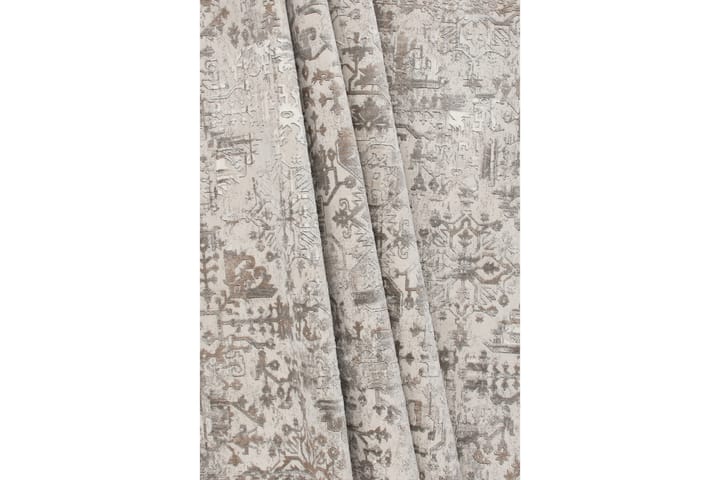 Puuvillamatto Kimar 240x340 cm Suorakaide - Hopea - Puuvillamatto