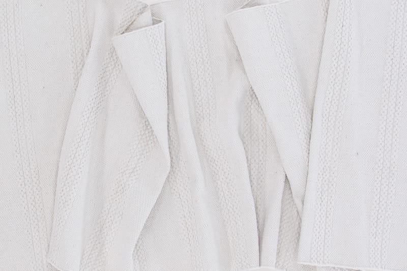 Puuvillamatto Nico 80x250 cm - Luonnonvalkoinen - Kodintekstiilit & matot - Matto - Moderni matto - Puuvillamatto
