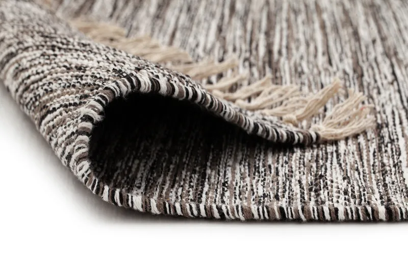 Puuvillamatto Slite 160x230 cm Antrasiitti - Antrasiitti - Kodintekstiilit & matot - Matto - Moderni matto - Puuvillamatto