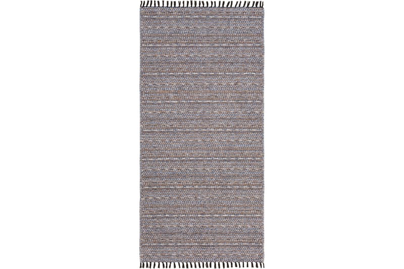 Puuvillamatto Tova 70x150 cm Sininen - Horredsmattan - Kodintekstiilit & matot - Matto - Moderni matto - Puuvillamatto