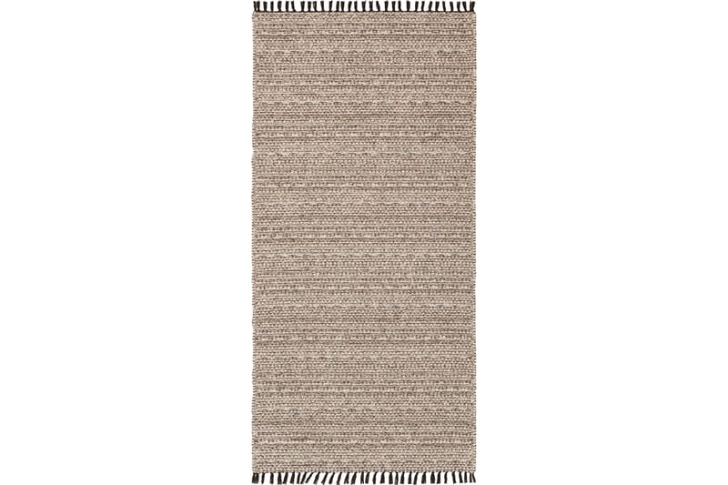 Puuvillamatto Tova 70x200 cm Vaaleanruskea - Horredsmattan - Kodintekstiilit & matot - Matto - Moderni matto - Puuvillamatto