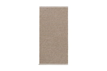 Puuvillamatto Vera 70x350 cm Vaaleanruskea