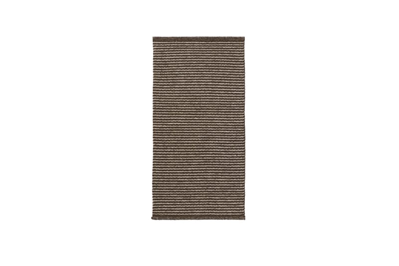 Puuvillamatto Vera 70x400 cm Tummanruskea - Horredsmattan - Kodintekstiilit & matot - Matto - Moderni matto - Puuvillamatto