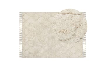 Puuvillamatto Silchar 140x200 cm - Beige - Kodintekstiilit & matot - Matto - Moderni matto - Puuvillamatto