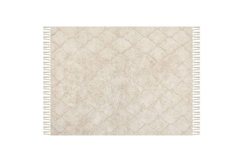 Puuvillamatto Silchar 160x230 cm, Beige