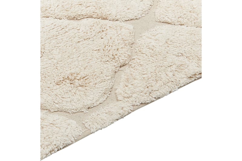 Puuvillamatto Silchar 80x150 cm - Beige - Kodintekstiilit & matot - Matto - Moderni matto - Puuvillamatto