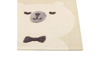 Puuvillamatto Simau 80x150 cm - Beige - Kodintekstiilit & matot - Lasten tekstiilit - Lastenhuoneen matto