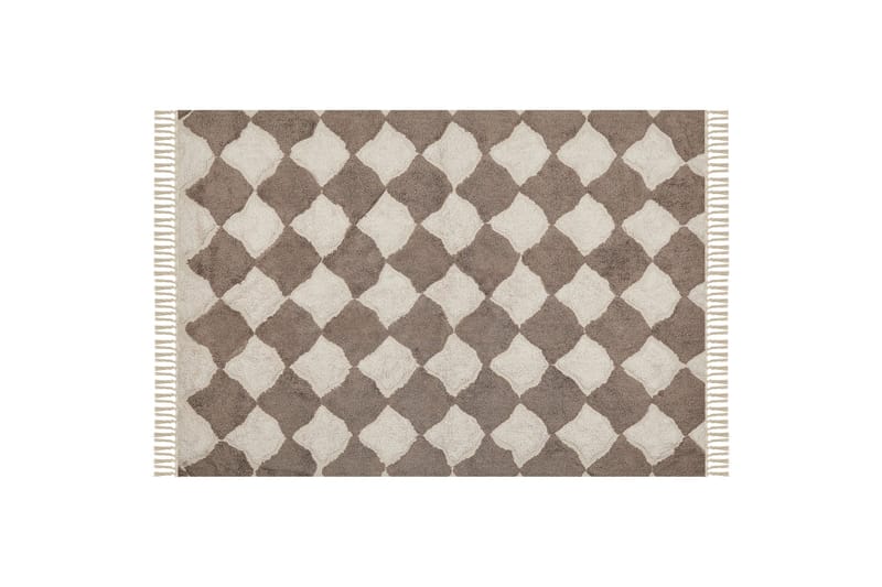 Puuvillamatto Sinop 160x230 cm, Ruskea