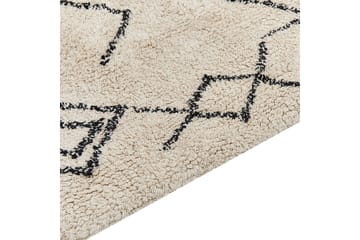 Puuvillamatto Somek 160x230 cm - Beige - Kodintekstiilit & matot - Matto - Moderni matto - Puuvillamatto