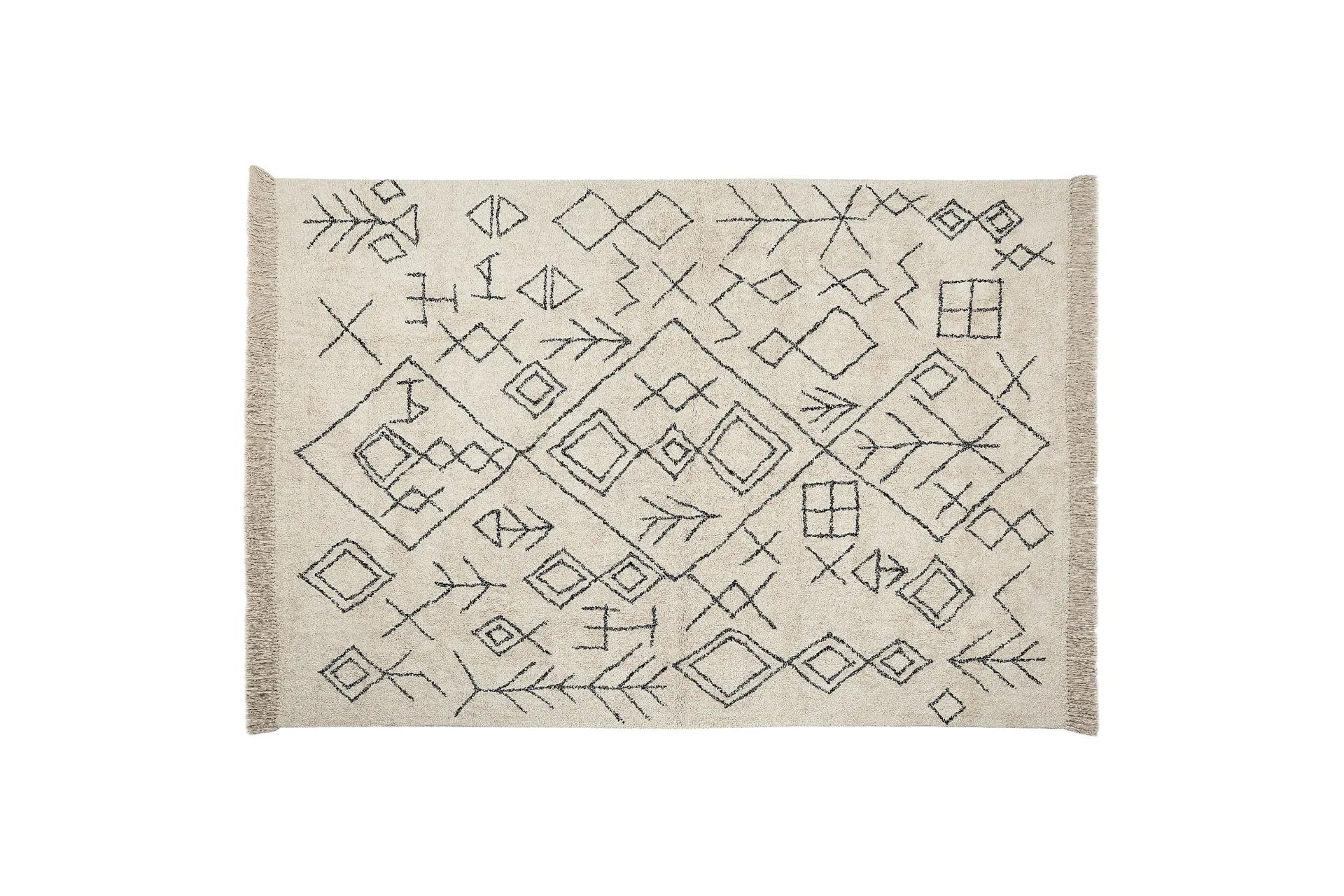 Puuvillamatto Somek 160x230 cm - Beige