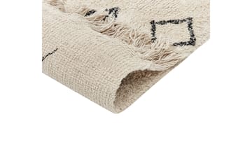 Puuvillamatto Somek 160x230 cm - Beige - Kodintekstiilit & matot - Matto - Moderni matto - Puuvillamatto