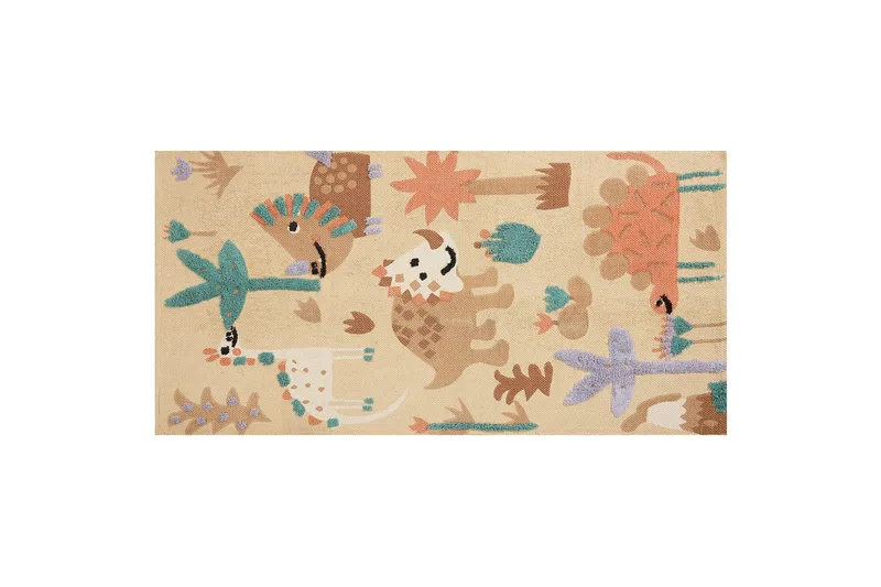 Puuvillamatto Stabat 80x150 cm, Oranssi