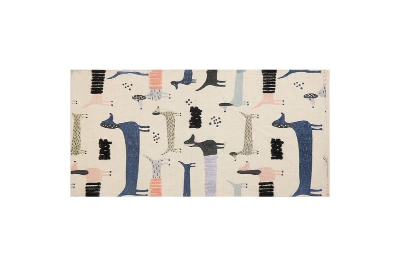 Puuvillamatto Temiaj 80x150 cm, Beige