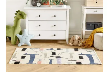 Puuvillamatto Temiaj 80x150 cm - Beige - Kodintekstiilit & matot - Lasten tekstiilit - Lastenhuoneen matto