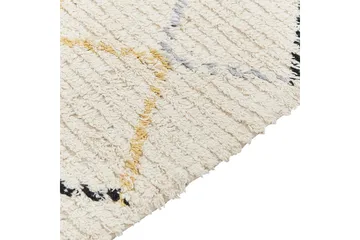 Puuvillamatto Tezpur 140x200 cm - Beige - Kodintekstiilit & matot - Matto - Moderni matto - Puuvillamatto