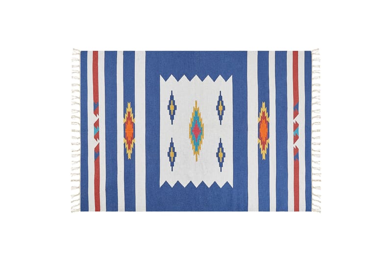 Puuvillamatto Varser 140x200 cm, Sininen