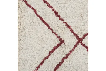 Puuvillamatto Yerington 160x230 cm - Musta/Valkoinen - Kodintekstiilit & matot - Matto - Moderni matto - Puuvillamatto