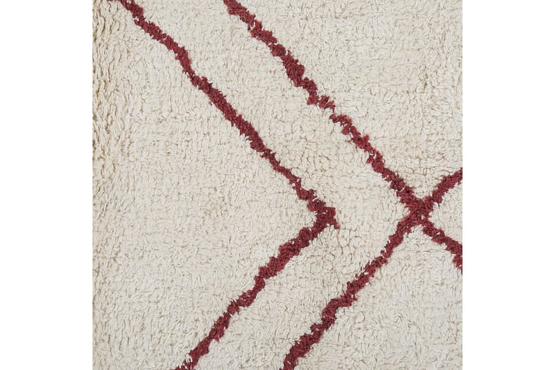 Puuvillamatto Yerington 160x230 cm - Musta/Valkoinen - Kodintekstiilit & matot - Matto - Moderni matto - Puuvillamatto