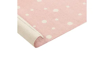 Puuvillamatto Pengkol 80x150 cm - Vaaleanpunainen - Kodintekstiilit & matot - Lasten tekstiilit - Lastenhuoneen matto
