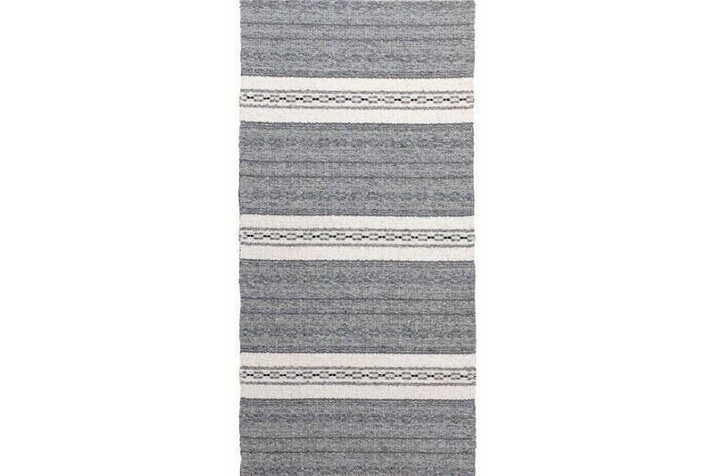 Räsymatto Asta 70x260 cm Suorakulmainen - Harmaa - Kodintekstiilit & matot - Matto - Moderni matto - Räsymatto
