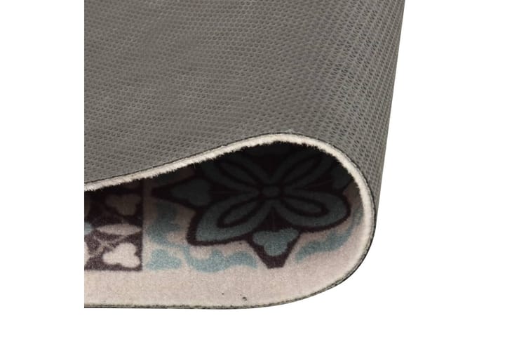 Keittiön matto pestävä mosaiikki väri 60x180 cm - Keittiömatto - Räsymatto