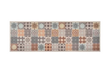 Keittiön matto pestävä mosaiikki väri 45x150 cm - Monivärinen - Kodintekstiilit & matot - Matto - Moderni matto - Räsymatto
