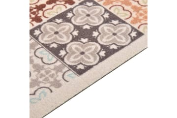 Keittiön matto pestävä mosaiikki väri 45x150 cm - Monivärinen - Kodintekstiilit & matot - Matto - Moderni matto - Räsymatto