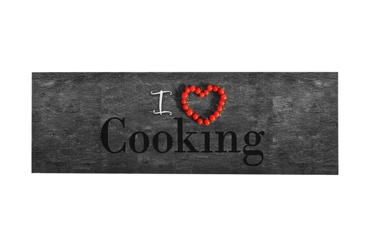 Keittiön pestävä lattiamatto Cooking 45x150 cm - Monivärinen - Keittiömatto - Räsymatto