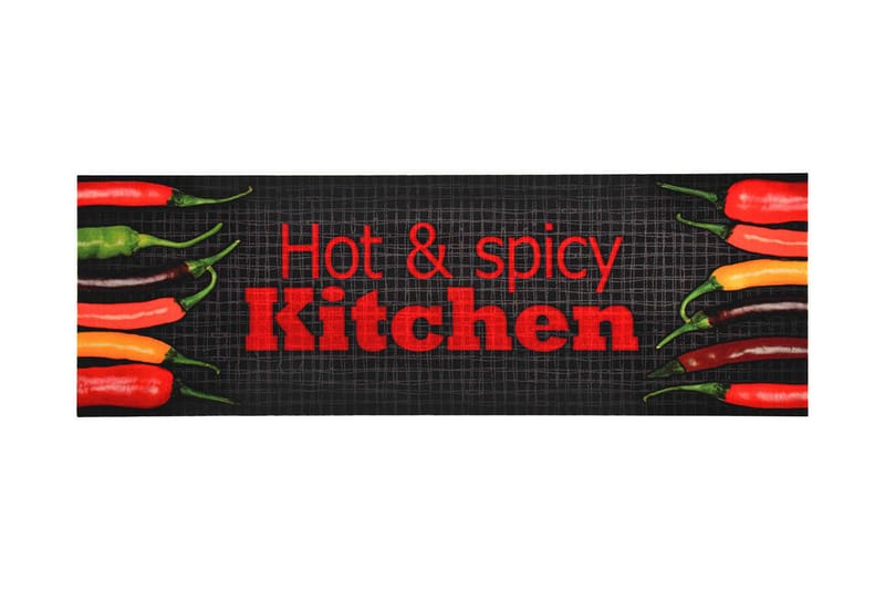 keittiön pestävä matto Hot&Spicy 45x150 cm - Monivärinen - Kodintekstiilit & matot - Matto - Moderni matto - Räsymatto