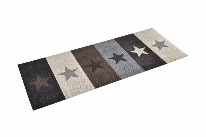 Keittiön pestävä lattiamatto Stars 60x180 cm - Kodintekstiilit & matot - Matto - Moderni matto - Räsymatto
