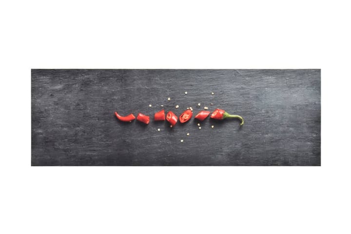 Keittiön pestävä lattiamatto Pepper 45x150 cm - Monivärinen - Räsymatto
 - Keittiömatto