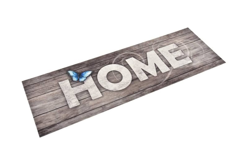 Keittiön pestävä lattiamatto Home 60x300 cm - Monivärinen - Kodintekstiilit & matot - Matto - Moderni matto - Räsymatto