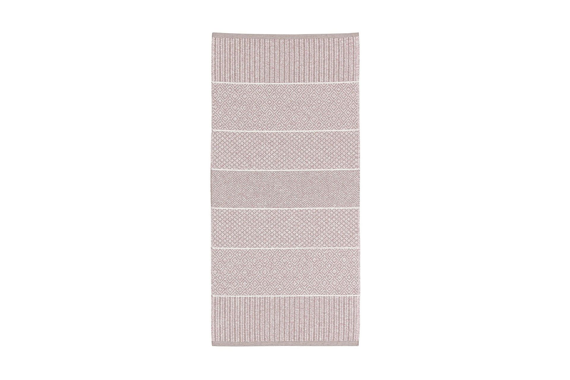Matto Mix Alice 70x300 PVC/Puuvilla/Polyesteri Roosa - Horredsmattan - Kodintekstiilit & matot - Matto - Moderni matto - Räsymatto