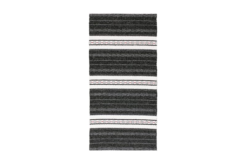 Matto Mix Asta 70x180 PVC/Puuvilla/Polyesteri Musta - Horredsmattan - Kodintekstiilit & matot - Matto - Moderni matto - Räsymatto
