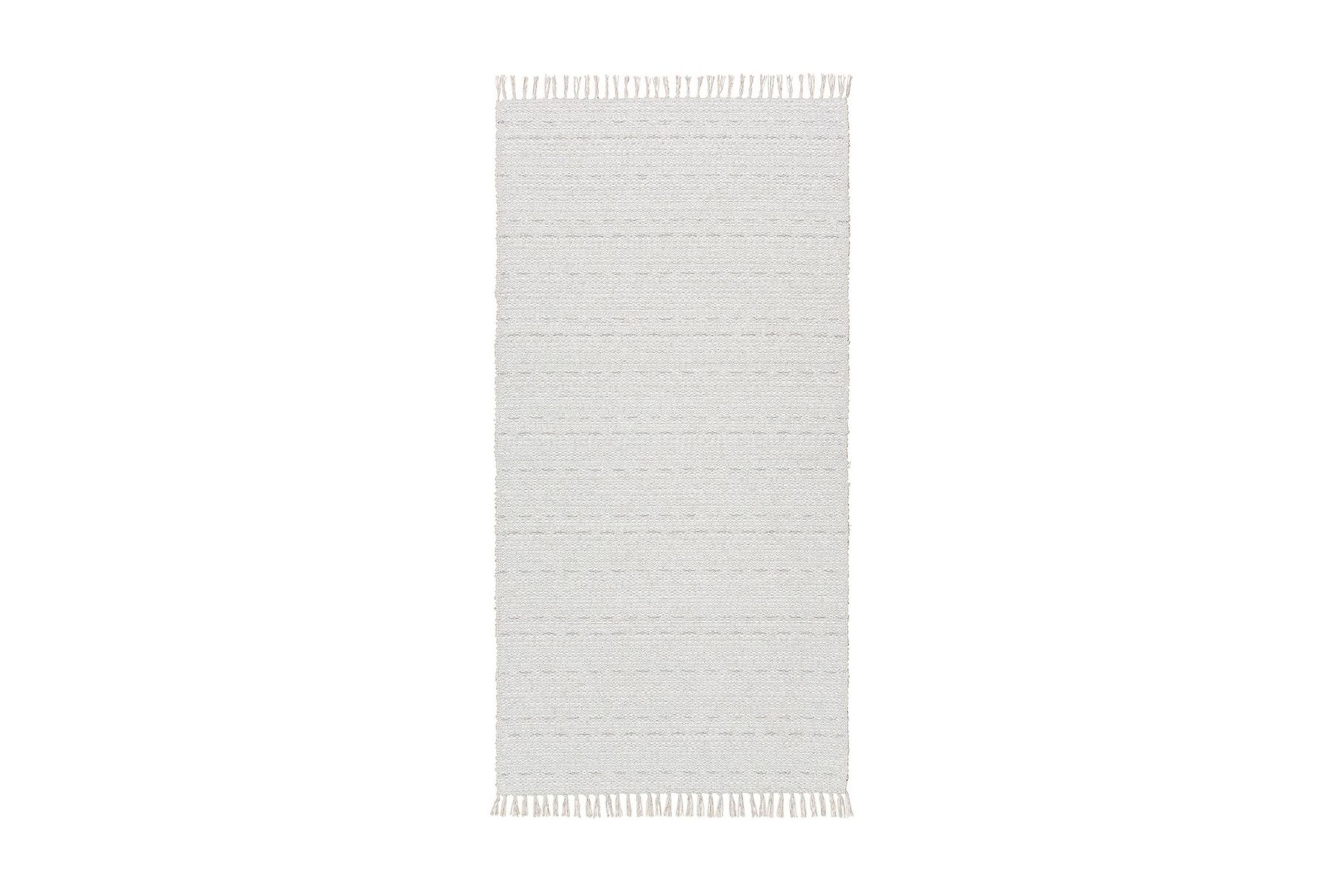 Matto Mix Svea 70x140 PVC/Puuvilla/Polyesteri Valkoinen - Horredsmattan - Kodintekstiilit & matot - Matto - Moderni matto - Räsymatto