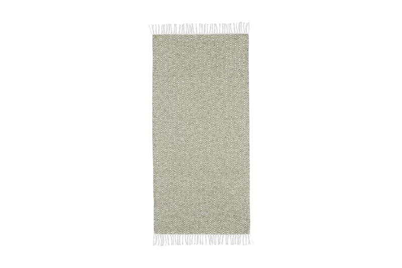 Puuvillamatto Goose 170x250 cm Vihreä - Horredsmattan - Kodintekstiilit & matot - Matto - Moderni matto - Räsymatto
