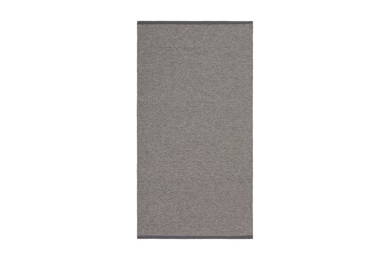 Räsymatto Estelle 80x200 cm Tummanharmaa - Horredsmattan - Kodintekstiilit & matot - Matto - Moderni matto - Räsymatto