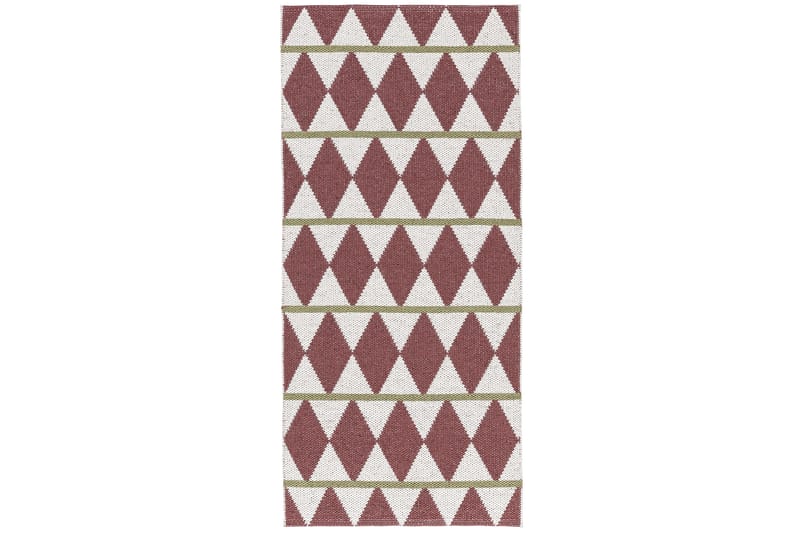 Räsymatto Zigge 70x450 cm Tummaliila - Horredsmattan - Kodintekstiilit & matot - Matto - Moderni matto - Räsymatto
